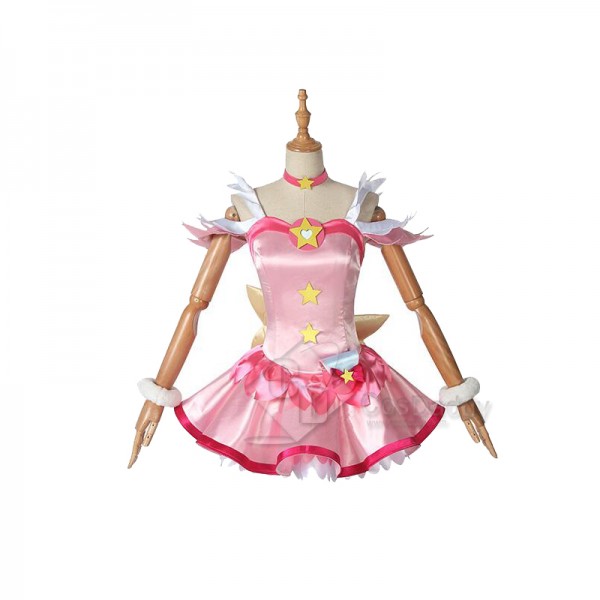 Star Twinkle Precure Hoshina Hikaru Cure Star Cosplay Costume