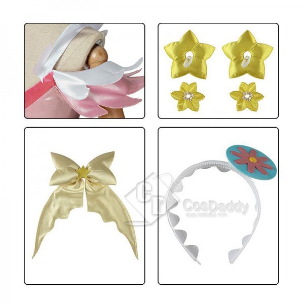 Star Twinkle Precure Hoshina Hikaru Cure Star Cosplay Costume