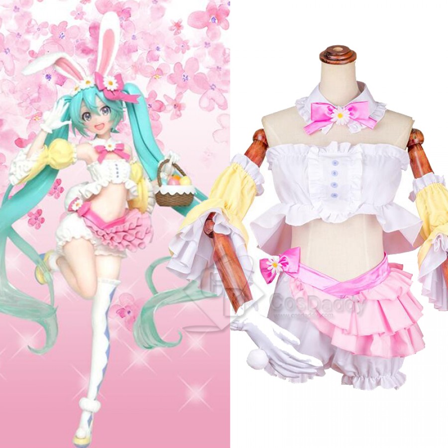 hatsune miku easter bunny figure