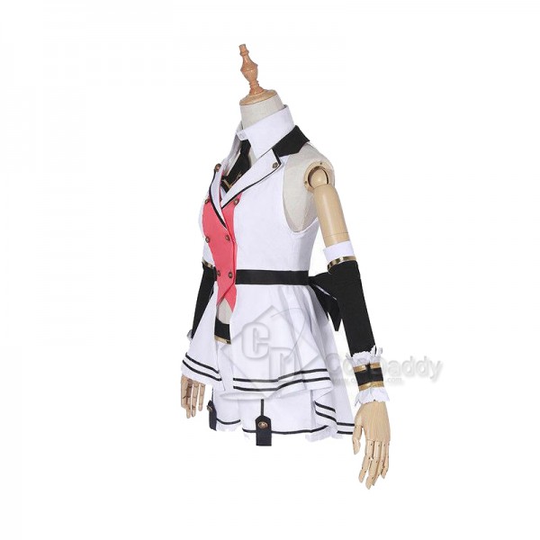 YouTuber Channel Virtual Kizuna AI Uniform Dress Cosplay Costume