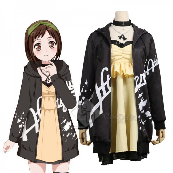 BanG Dream ! Afterglow second key visual Hazawa Tsugumi Cosplay Costume