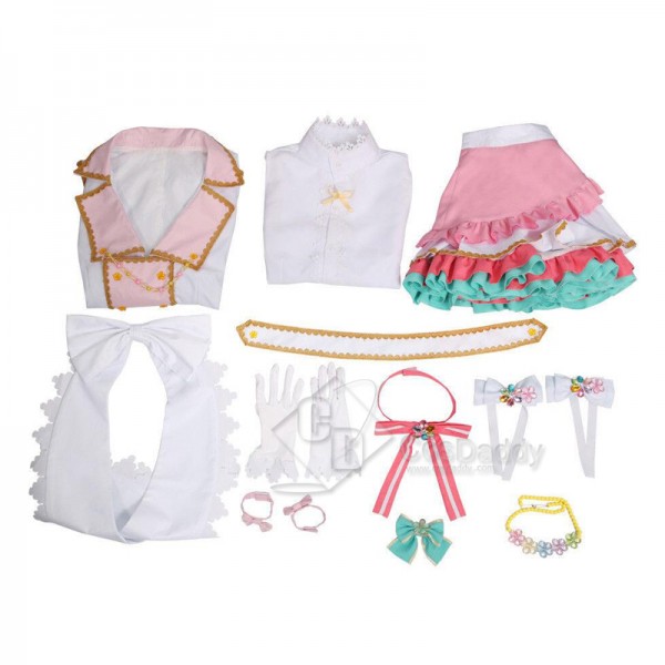 BanG Dream Pastel Palettes 2nd Single Aya Maruyama Dress Cosplay Costume