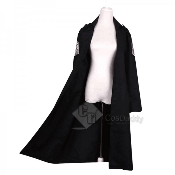 Attack on Titan Levi Rivaille Jacket Cloak Cosplay Costume