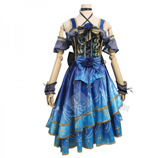 BanG Dream Roselia 4th Single Lisa Imai Dress Cosplay Costume