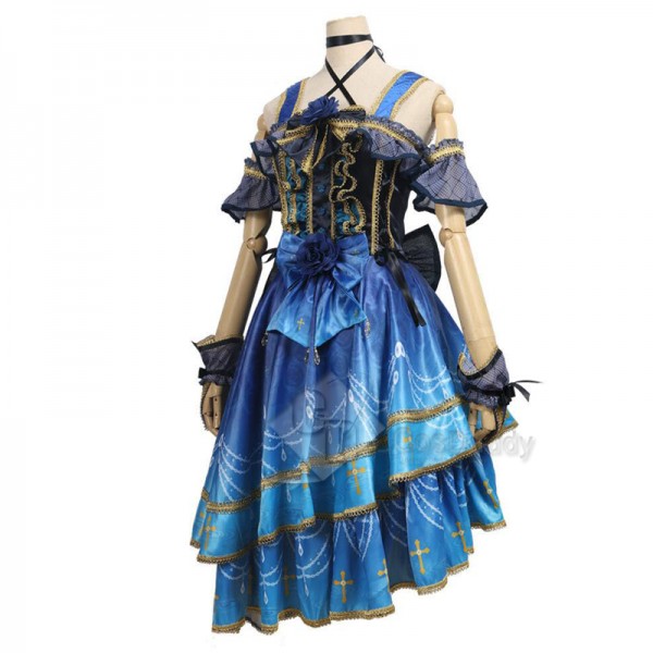 BanG Dream Roselia 4th Single Lisa Imai Dress Cosplay Costume