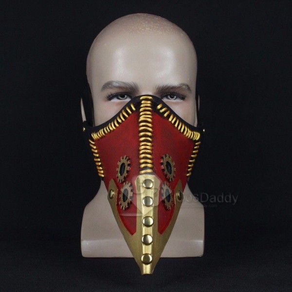 My Hero Academia Overhaul Mask Crow Mouth Plague Doctor Cosplay Props