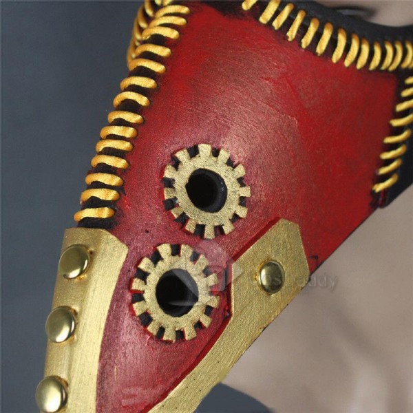 My Hero Academia Overhaul Mask Crow Mouth Plague Doctor Cosplay Props