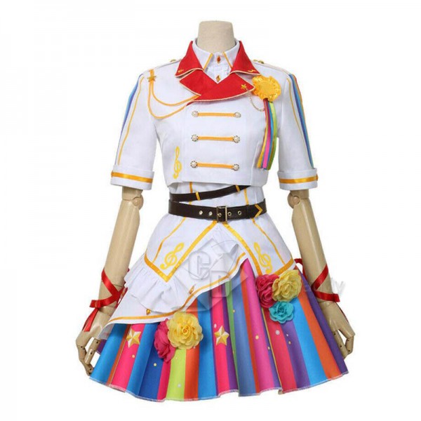 BanG Dream! Poppin’Party 9th Single Toyama Kasumi Cosplay Costume