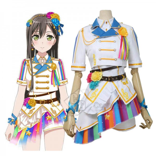 BanG Dream! Poppin’Party 9th Single Tae Hanazono Cosplay Costume