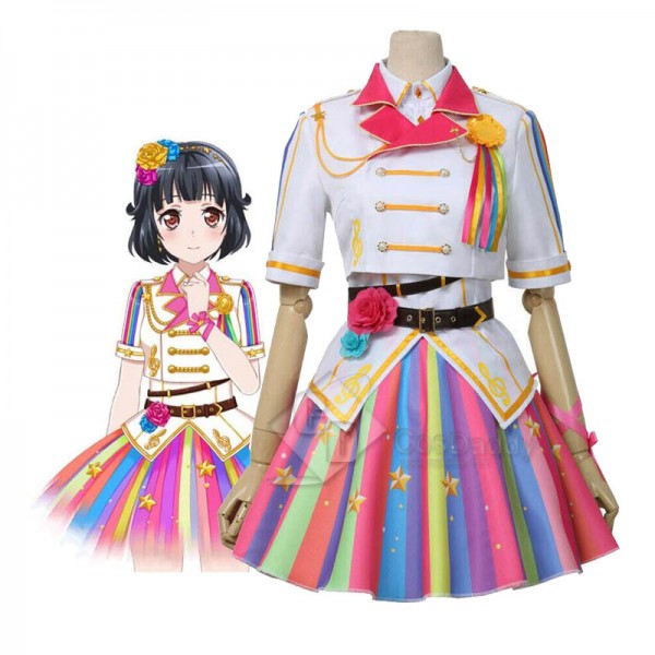 BanG Dream! Poppin’Party 9th Single Ushigome Rimi Cosplay Costume