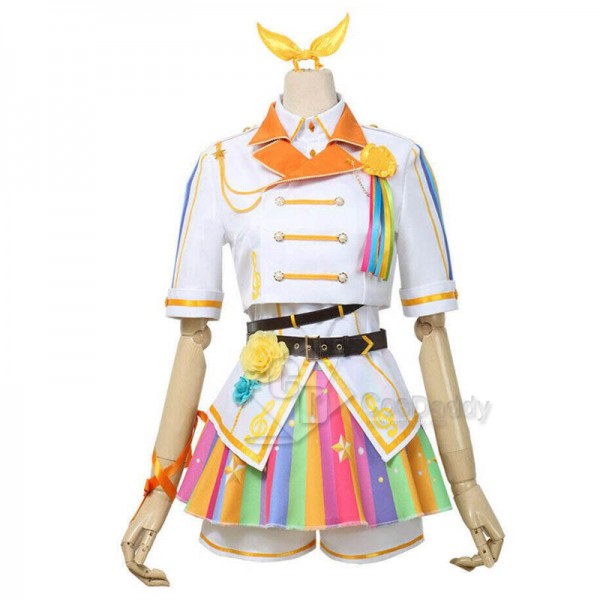BanG Dream! Poppin’Party 9th Single Yamabuki Saya Cosplay Costume