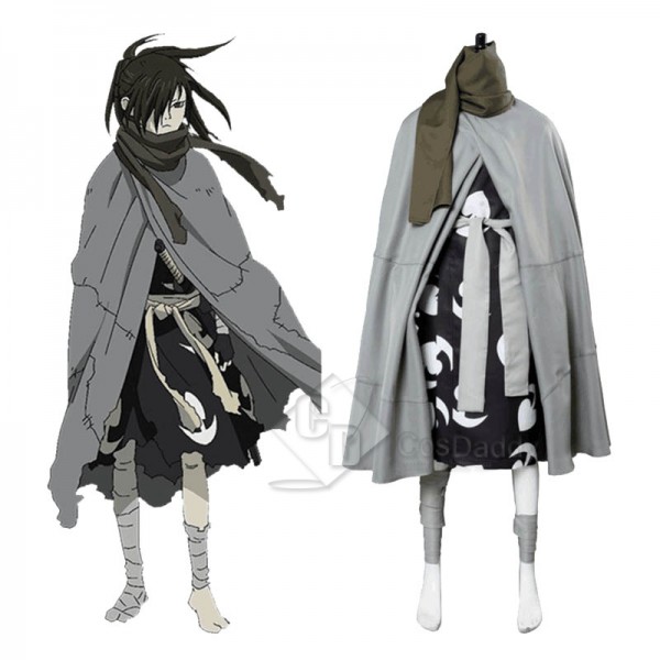 Dororo Hyakkimaru Kimono Cape Cosplay Costume