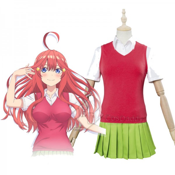 The Quintessential Quintuplets Nakano Itsuki Cosplay Costume
