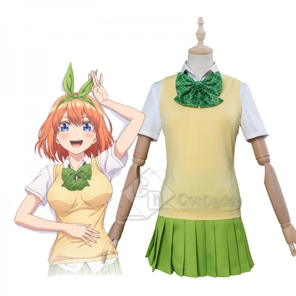 The Quintessential Quintuplets Nakano Yotsuba Cosplay Costume