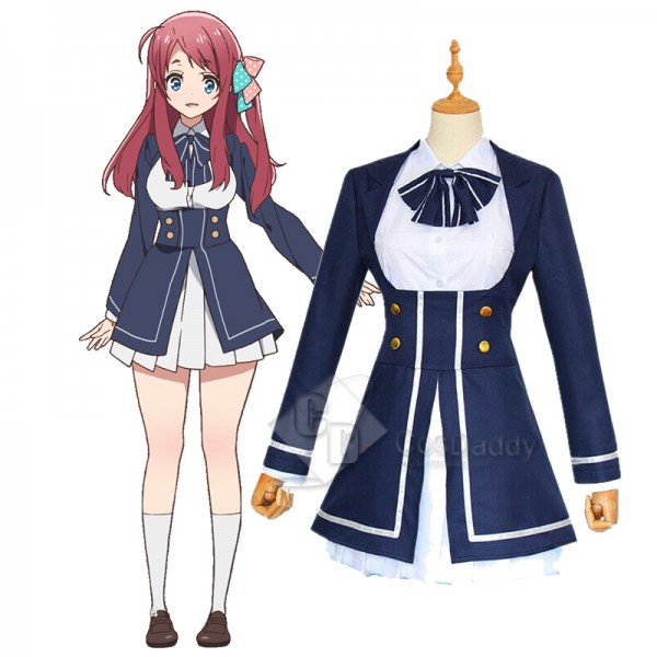 ZOMBIE LAND SAGA Minamoto Sakura Cosplay Costume