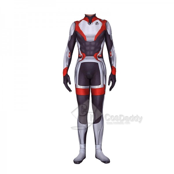 Avengers 4 Endgame Quantum Realm Jumpsuit Cosplay Costume