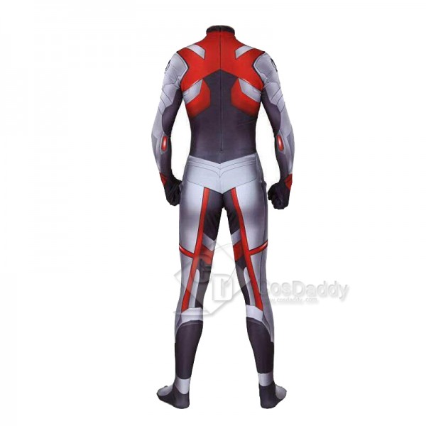 Avengers 4 Endgame Quantum Realm Jumpsuit Cosplay Costume