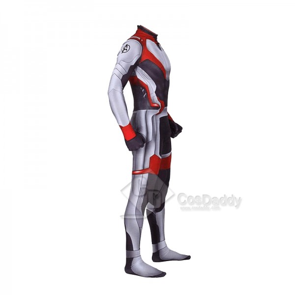 Avengers 4 Endgame Quantum Realm Jumpsuit Cosplay Costume