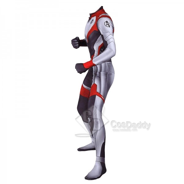 Avengers 4 Endgame Quantum Realm Jumpsuit Cosplay Costume