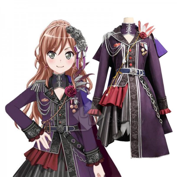 BanG Dream! Roselia 3th live Imai Lisa Cosplay Costume