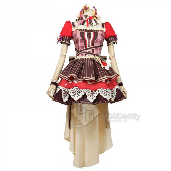 BanGDream! Dustabata Happy Valentine Ichigaya Arisa Cosplay Costume