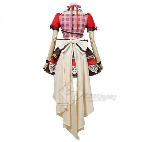 BanGDream! Dustabata Happy Valentine Ichigaya Arisa Cosplay Costume