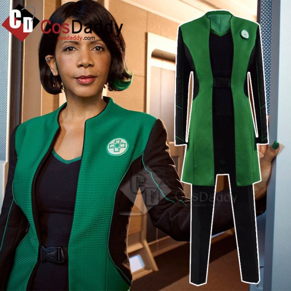 The Orville Dr Claire Finn Green Uniform Cosplay C...