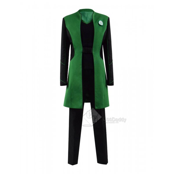 The Orville Dr Claire Finn Green Uniform Cosplay Costume