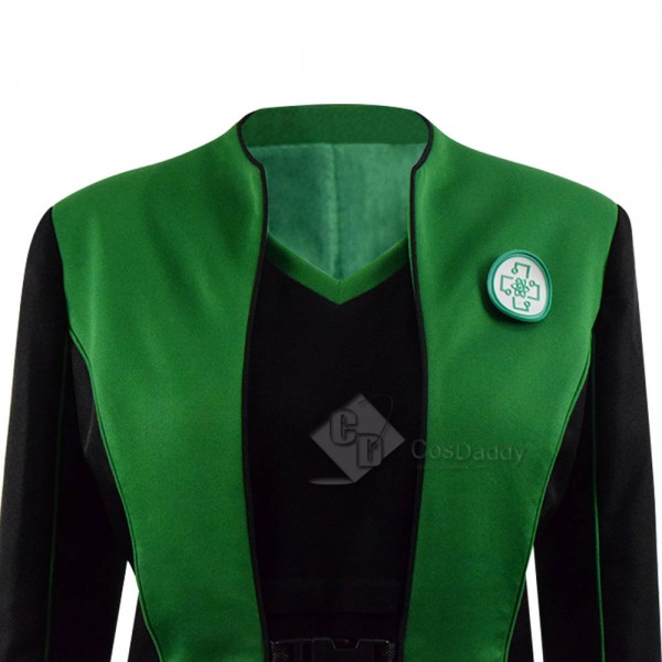 The Orville Dr Claire Finn Green Uniform Cosplay Costume