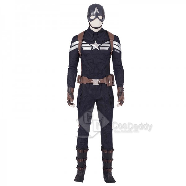 Avengers: Endgame Steve Rogers Captain America Cosplay Costume