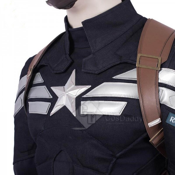 Avengers: Endgame Steve Rogers Captain America Cosplay Costume