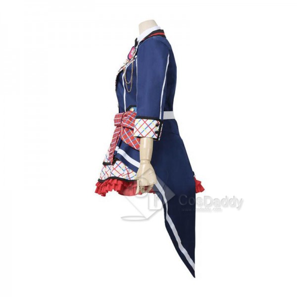 BanGDream! 7thLIVE Poppin'Party Toyama Kasumi Cosplay Costume