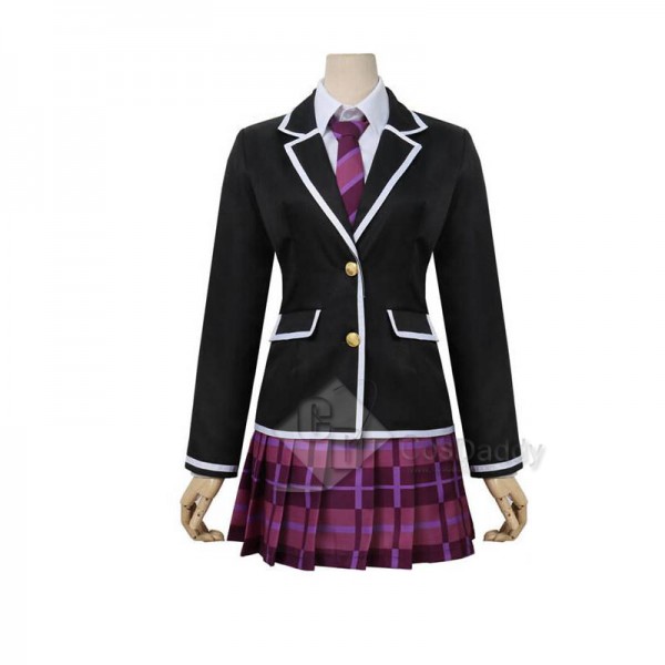 BanG Dream! Mitake Ran School Winter Uniform Cosplay Costume