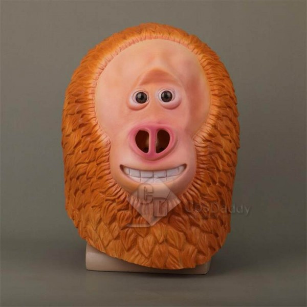 2019 Missing Link Mr. Link Ape Mask Cosplay Props