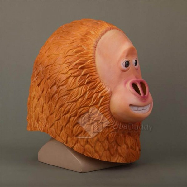 2019 Missing Link Mr. Link Ape Mask Cosplay Props