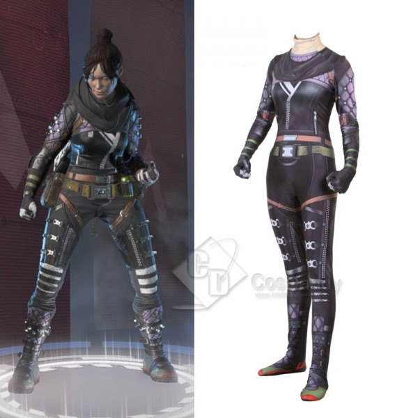 Apex legends Wraith 3D Printed Jumpsuit Cosplay Costume