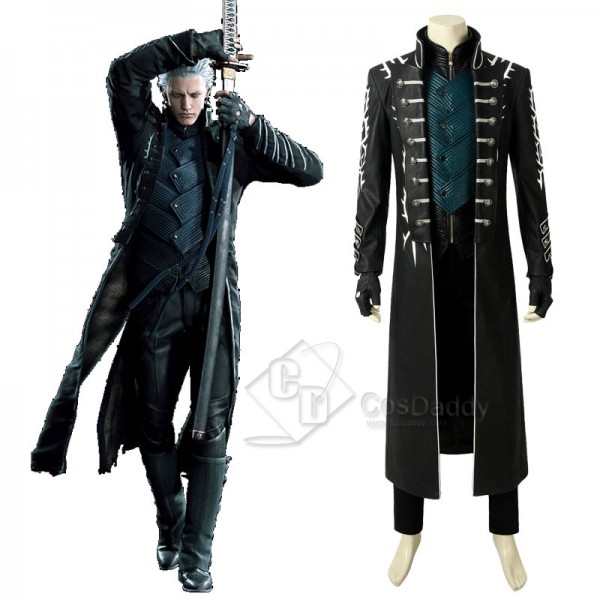 Devil May Cry 5 DMC 5 Vergil Cospaly Cosplay Costu...