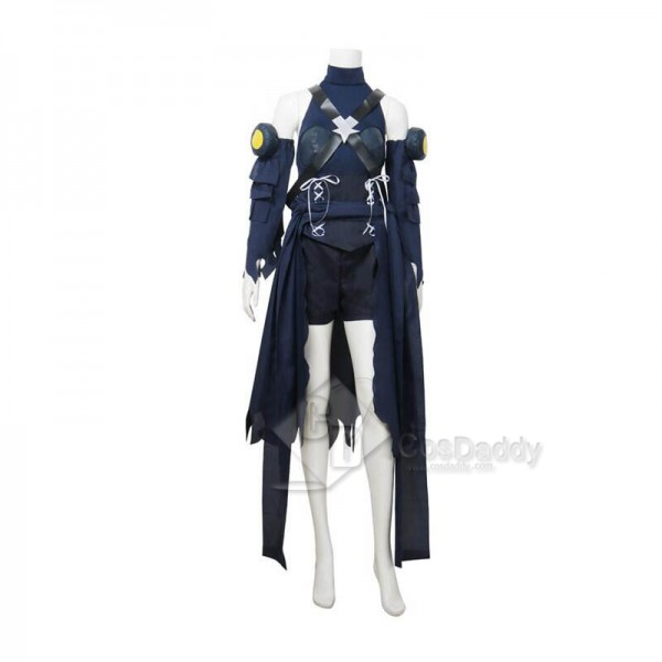 Kingdom Hearts III 3 Aqua Cosplay Costume