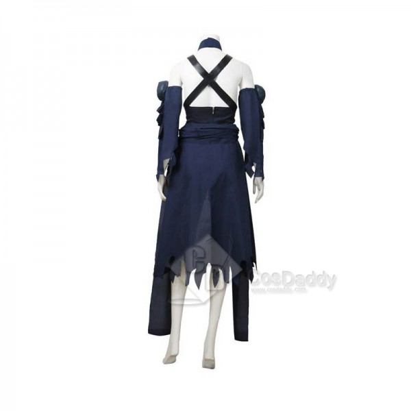 Kingdom Hearts III 3 Aqua Cosplay Costume