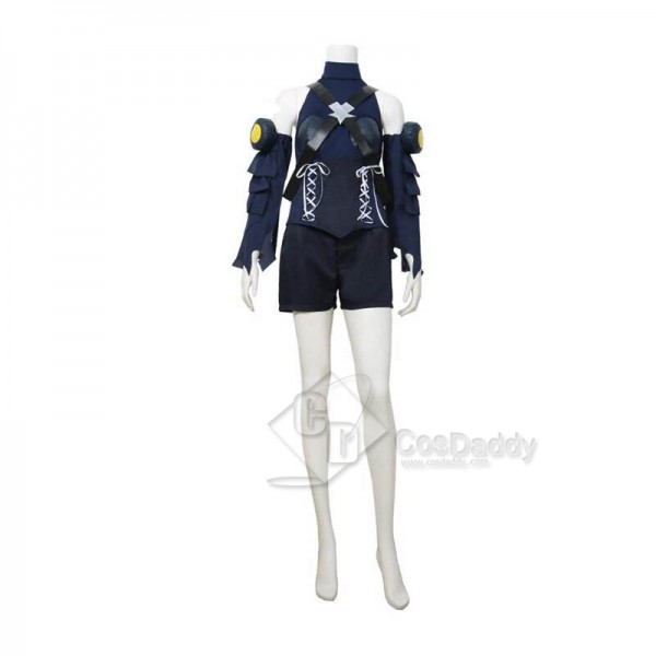 Kingdom Hearts III 3 Aqua Cosplay Costume