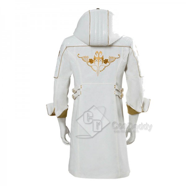 Devil May Cry 5 DMC 5 Nero Jacket DLC White Coat Cosplay Costume