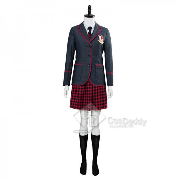 The Umbrella Academy Girl's School Uniform Cosplay Costume