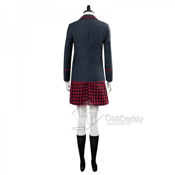 The Umbrella Academy Girl's School Uniform Cosplay Costume