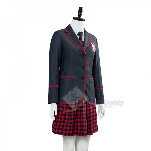 The Umbrella Academy Girl's School Uniform Cosplay Costume