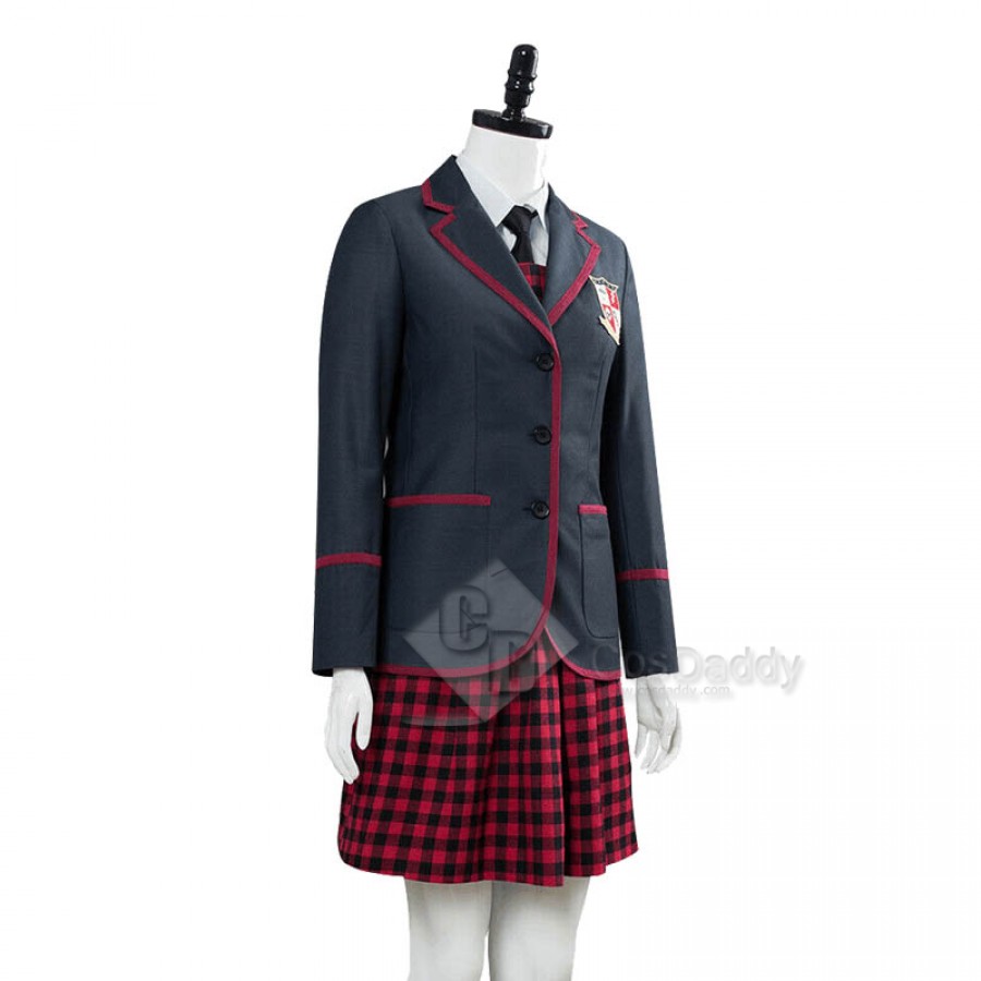 The Umbrella Academy Girls School Uniform Cosplay Costume
