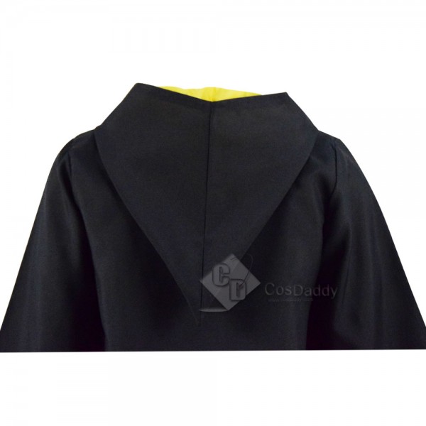 Harry Potter Hufflepuff of Hogwarts Robe Cosplay Costume