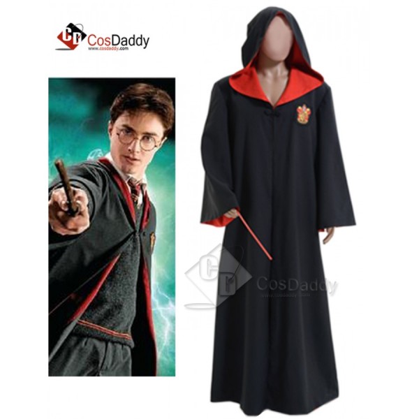 Harry Potter Gryffindor of Hogwarts Robe Cosplay C...