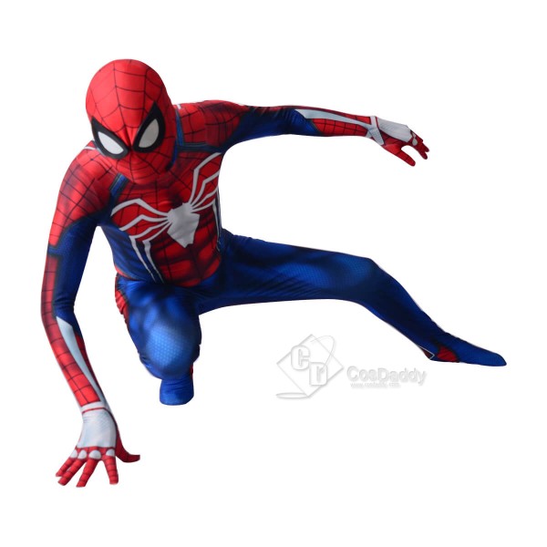 Spiderman ps4 Advanced Suits Halloween Spider Man Lycra Spandex Bodysuit Cosplay Costume