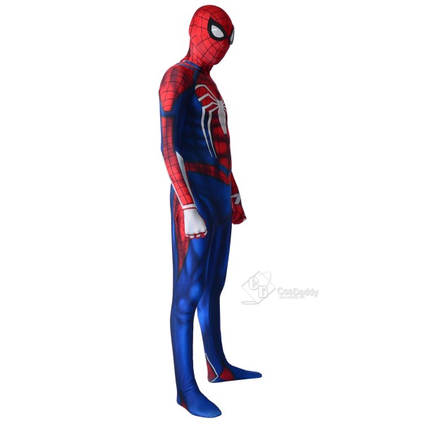 Spiderman ps4 Advanced Suits Halloween Spider Man Lycra Spandex Bodysuit Cosplay Costume