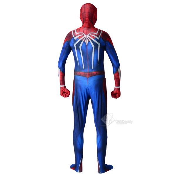 Spiderman ps4 Advanced Suits Halloween Spider Man Lycra Spandex Bodysuit Cosplay Costume